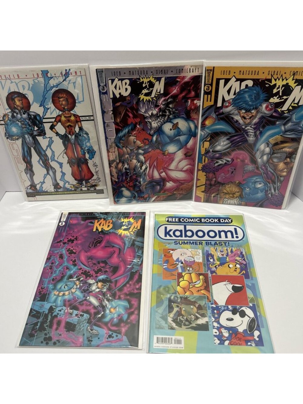 Lot of 4 Kaboom 1 - 3 Plus Free Comic Book Day High Grade Comic Book